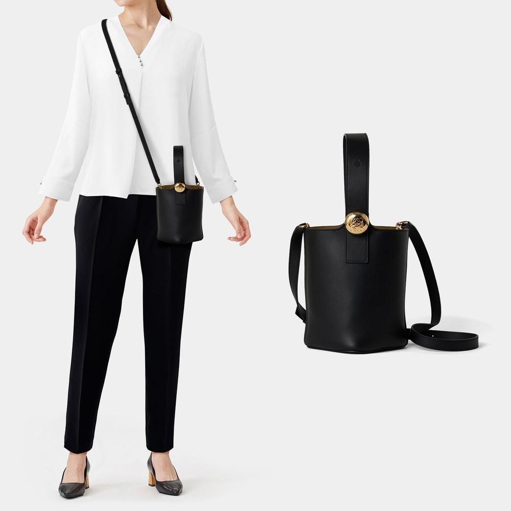 LOEWE ペブル バケットバッグ ミニ ブラック (LOEWE/ショルダーバッグ