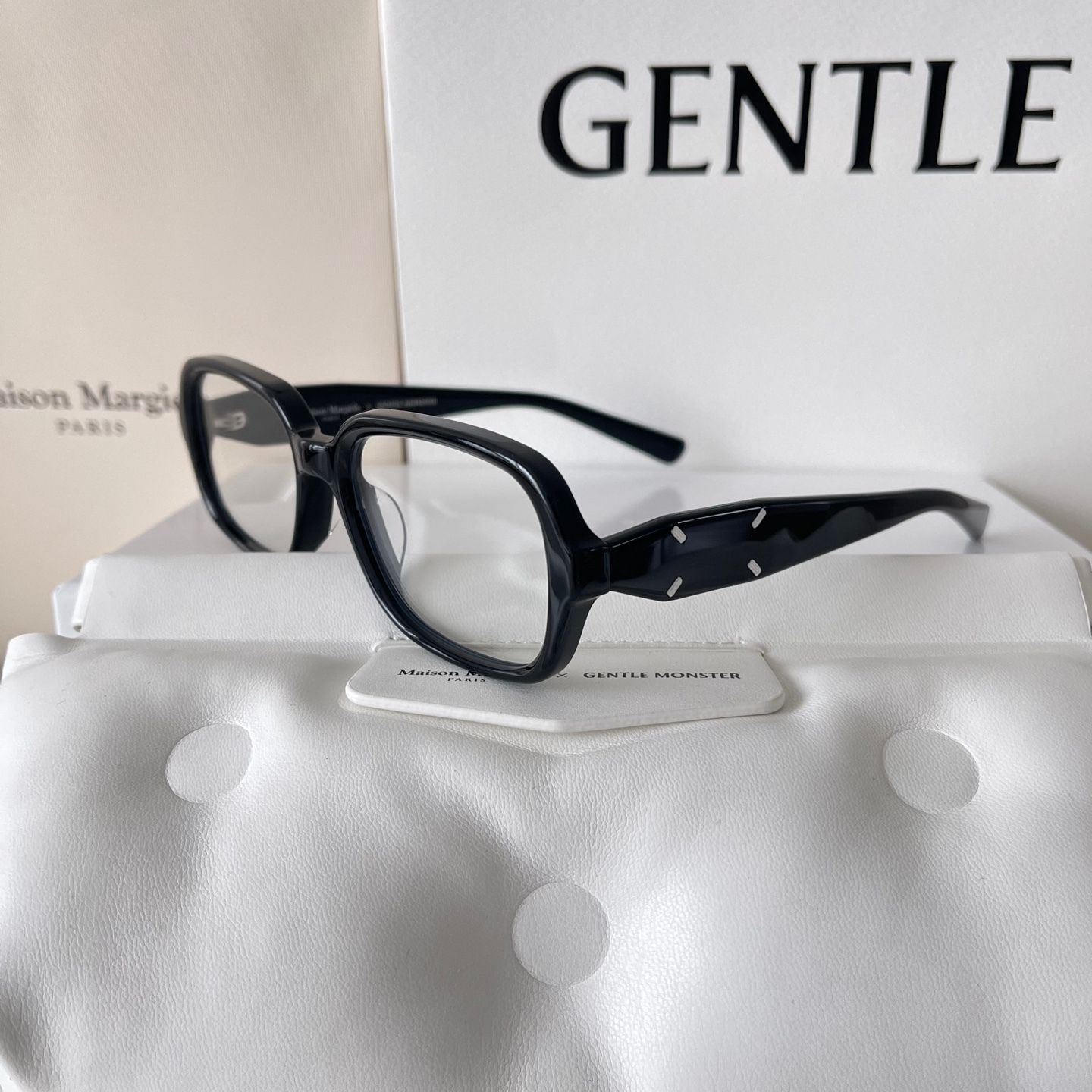 Maison Margiela X GENTLE MONSTER】MM114 01 (BLACK) (Gentle Monster