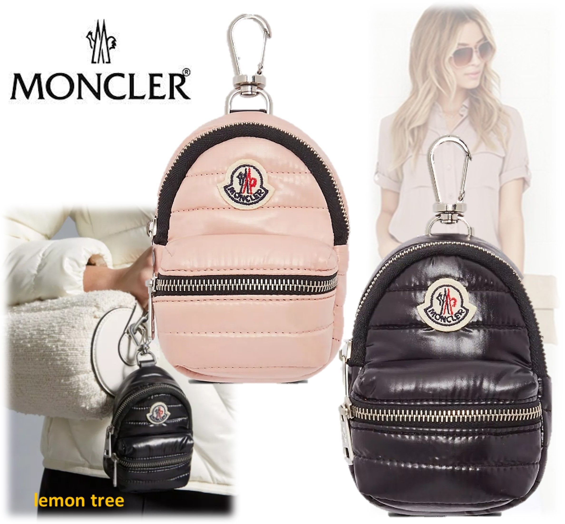 MONCLER】KILIA キーリング キーケース バックパック型 (MONCLER