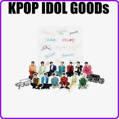 ステッカーセット SEVENTEEN FOLLOW 韓国アイドル (ホビー・カルチャー