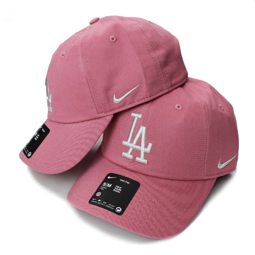 海外モデル NIKE × MLB LA ドジャース キャップ ピンク CAP (Nike