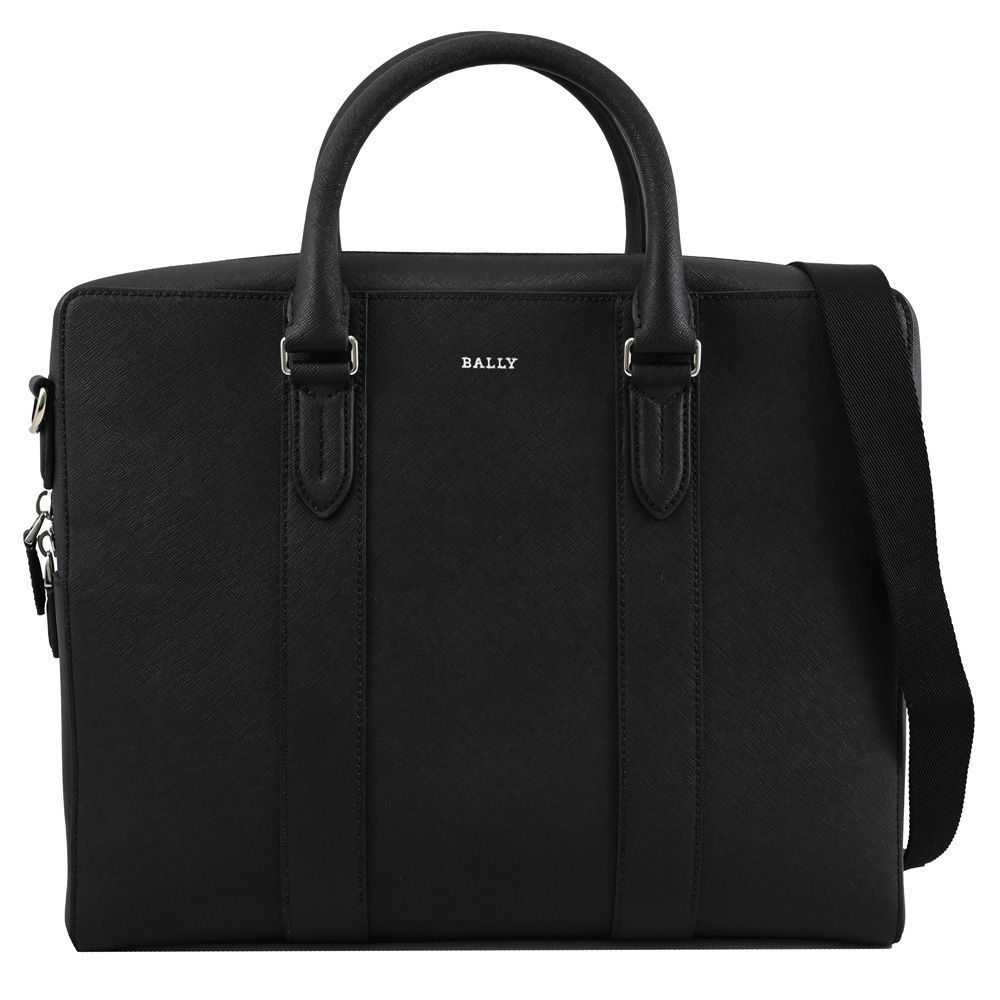 洗練された バリー ビジネスバッグ DAYRE.O レザー ロゴ 都会的 (BALLY