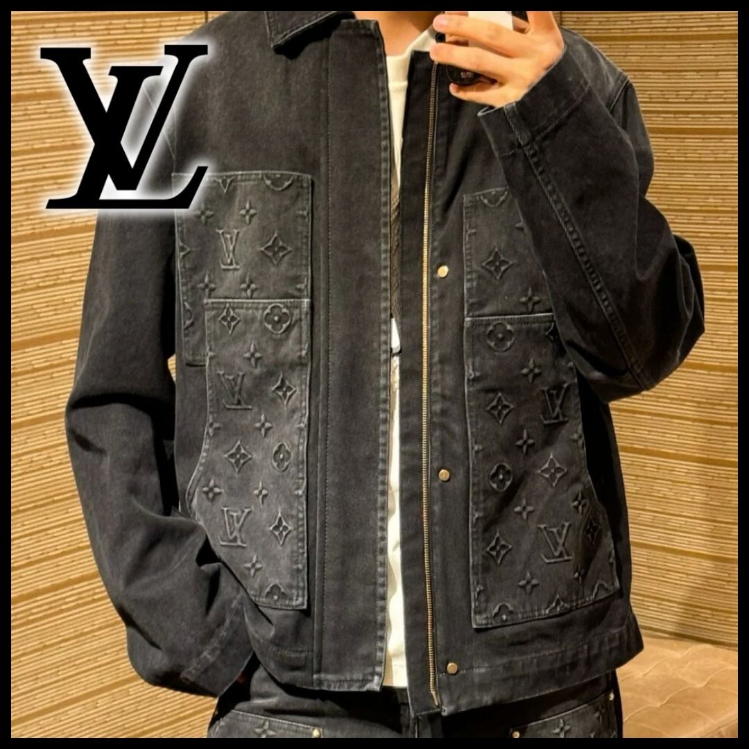 海外で大人気♪】ルイヴィトン ワークウェア デニムジャケット (Louis