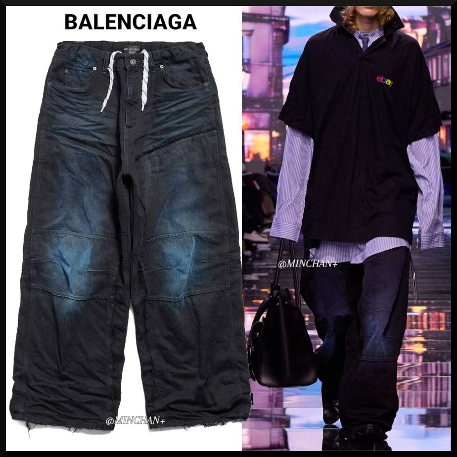 BALENCIAGA】Double Knee Pants ダブルニーパンツ (BALENCIAGA/デニム