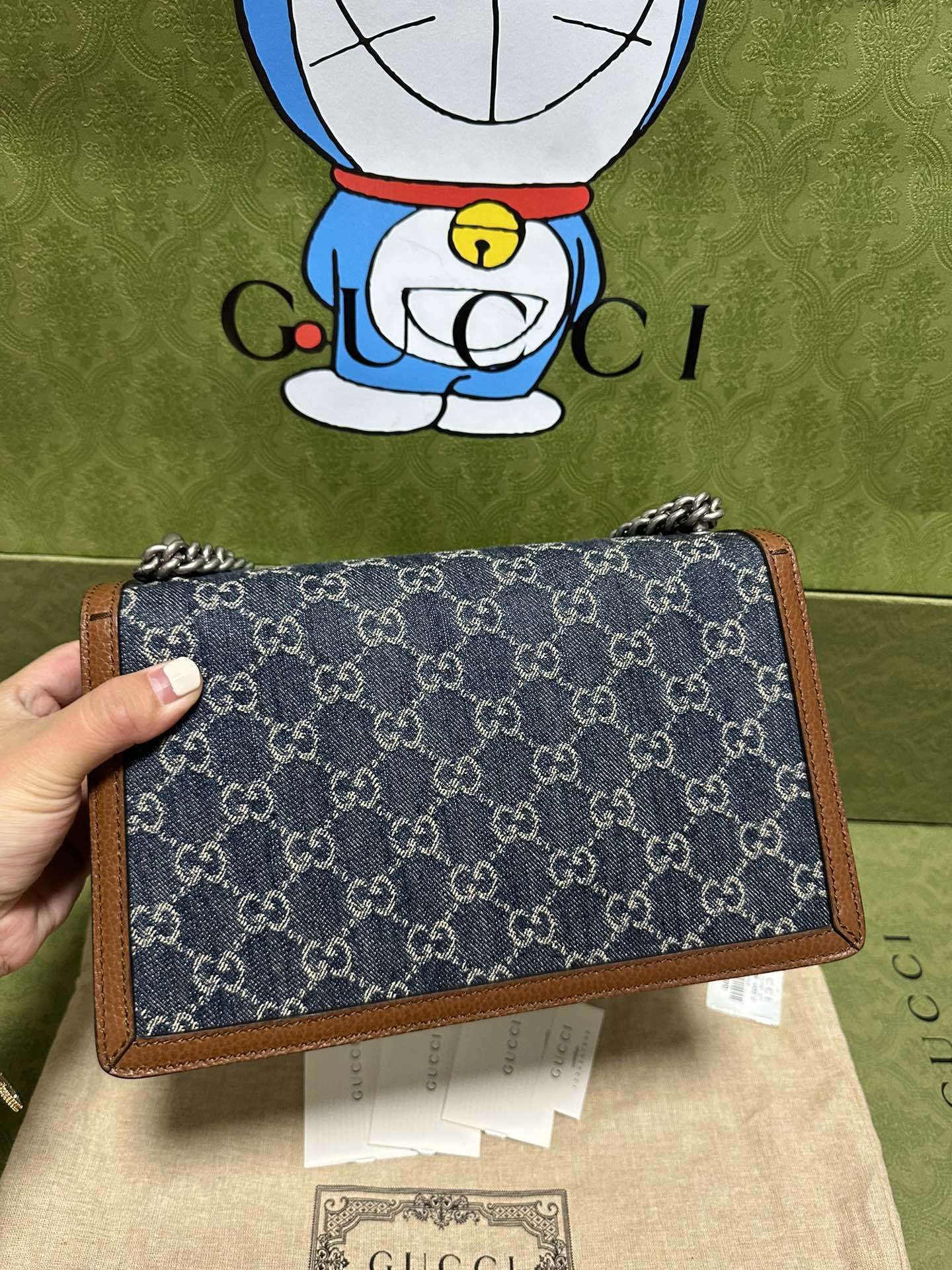 ☆送料込☆Gucci ディオニュソス GG デニム ショルダーバッグ (GUCCI