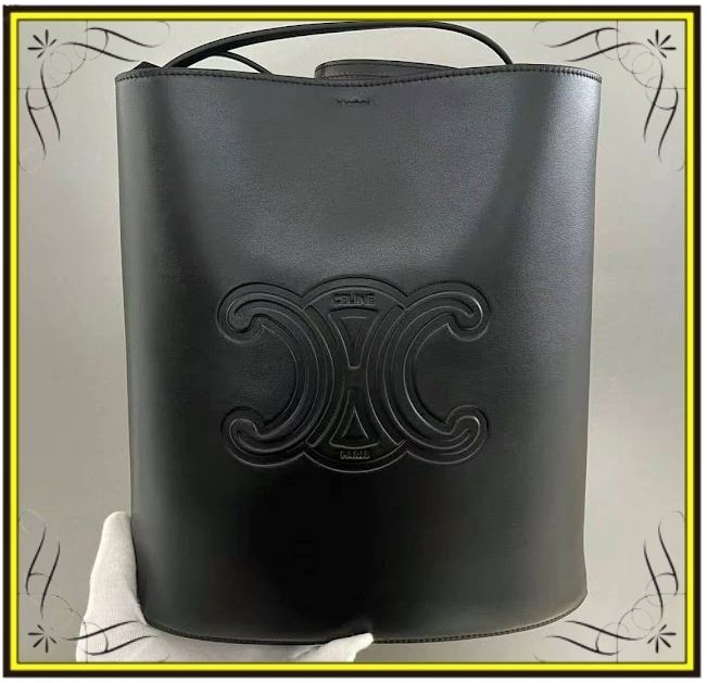 CELINE】セリーヌ スモール バケット バッグ トリオンフ (CELINE