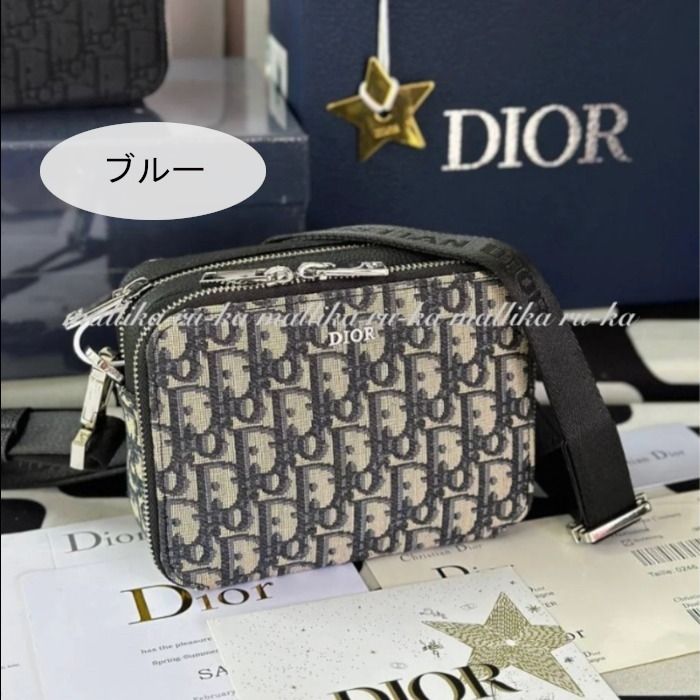 すぐ届く☆【Dior】オブリークジャカード ショルダーバッグ (Dior