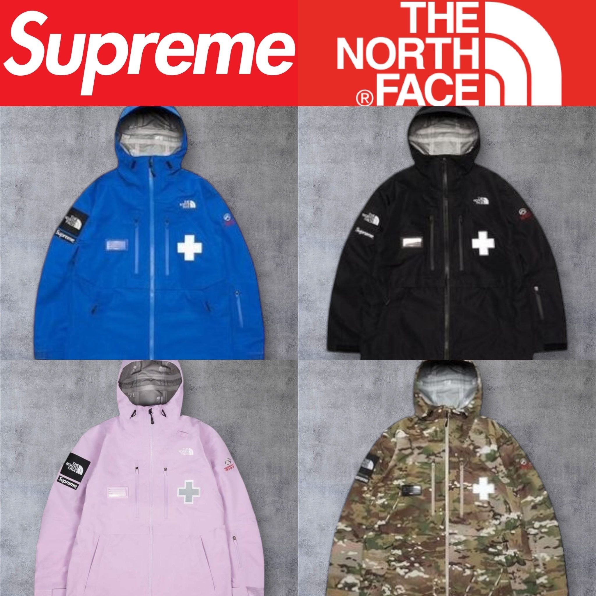 Supreme north face summit series rescue mountain pro jacket