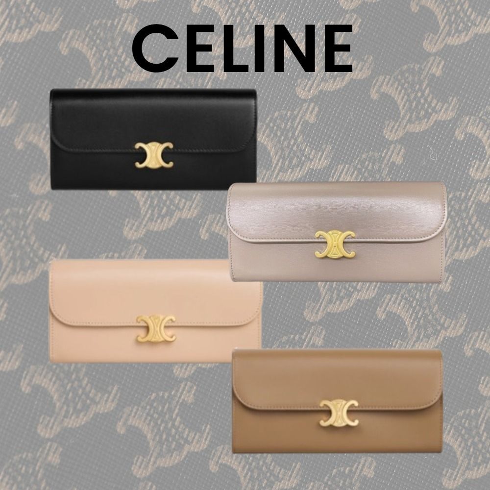 CELINE】すぐ届く！ラージウォレット トリオンフ (CELINE/長財布