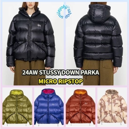 ☆24AW☆STUSSY DOWN PARKA MICRO RIPSTOP (STUSSY/ダウンジャケット
