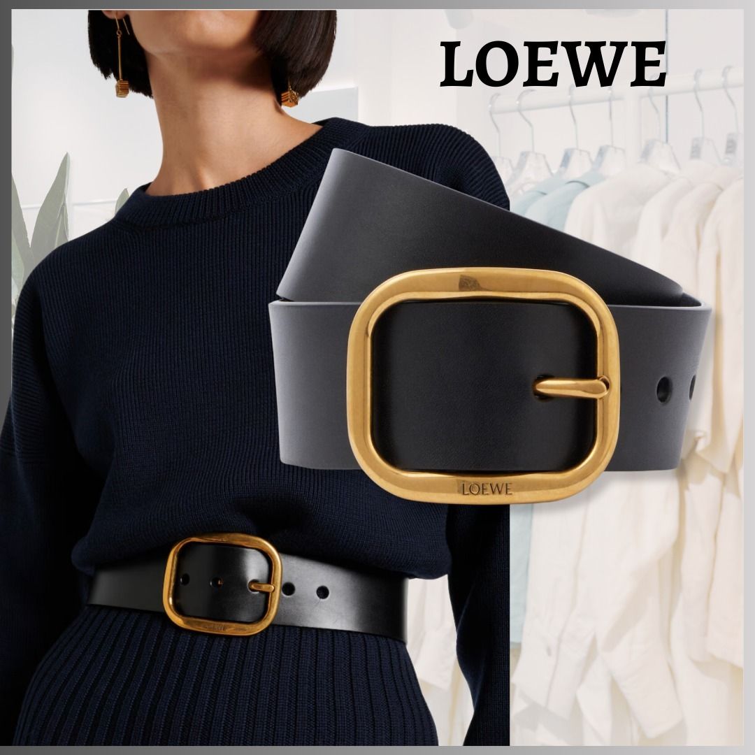 LOEWE ロエベ ラウンド ソフト ベルト国内発送 (LOEWE/ベルト