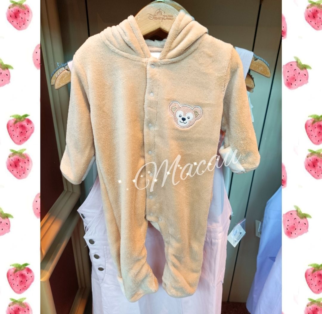 香港ディズニー限定☆ ダッフィー&フレンズ 秋冬ロンパース (Disney