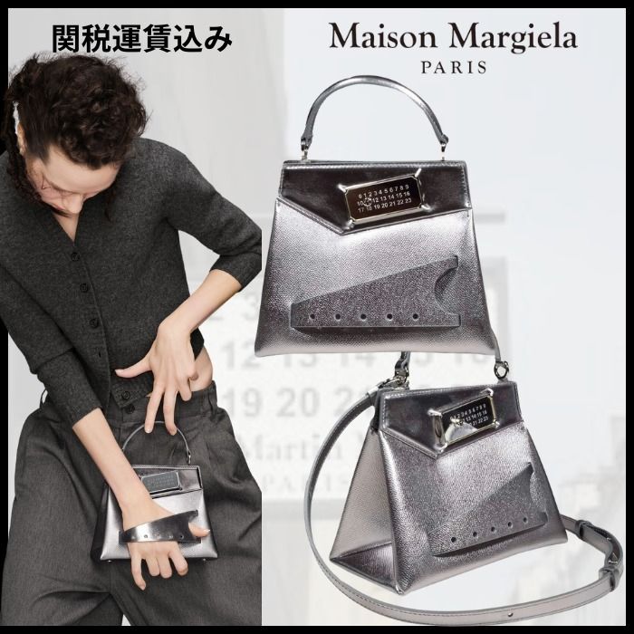 Maison Margiela】「スナッチト」ハンドバッグ スモール (Maison