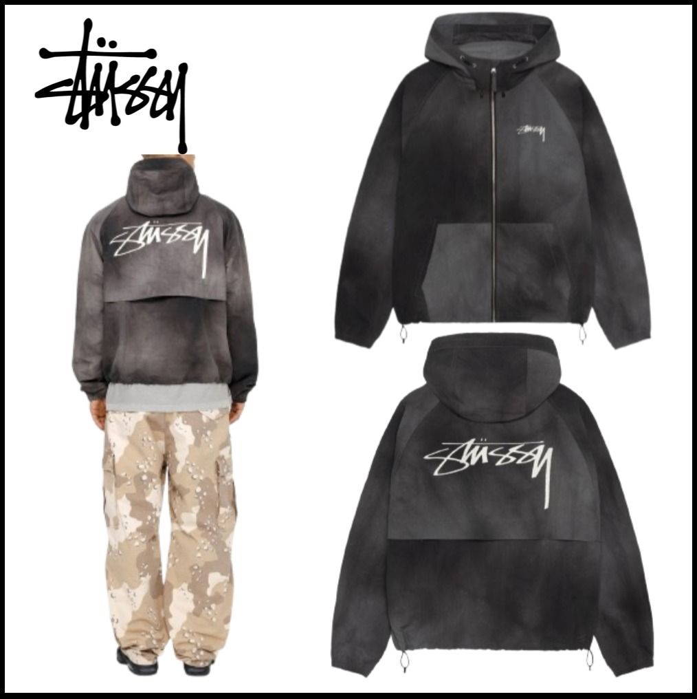 Stussy】BEACH SHELL WAVE DYE☆シェルジャケット☆ (STUSSY/アウター