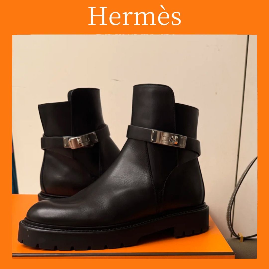 ☆大人な男性にピッタリ☆HERMES ショートブーツ ジェフエルメス