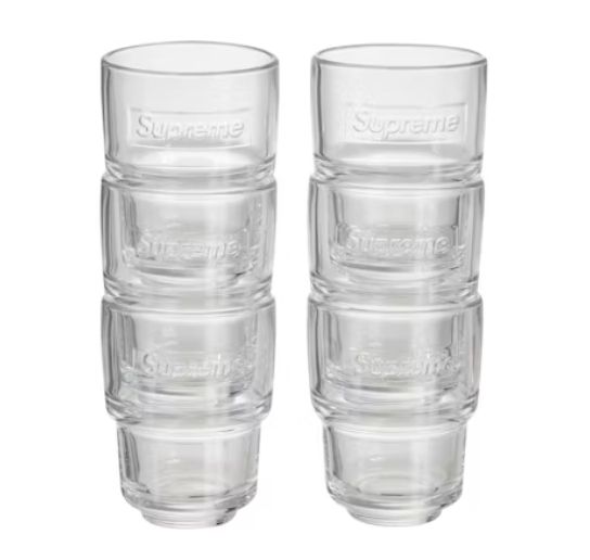 ☆24AW WEEK12☆Supreme La Rochere Water Glasses (Set of 6