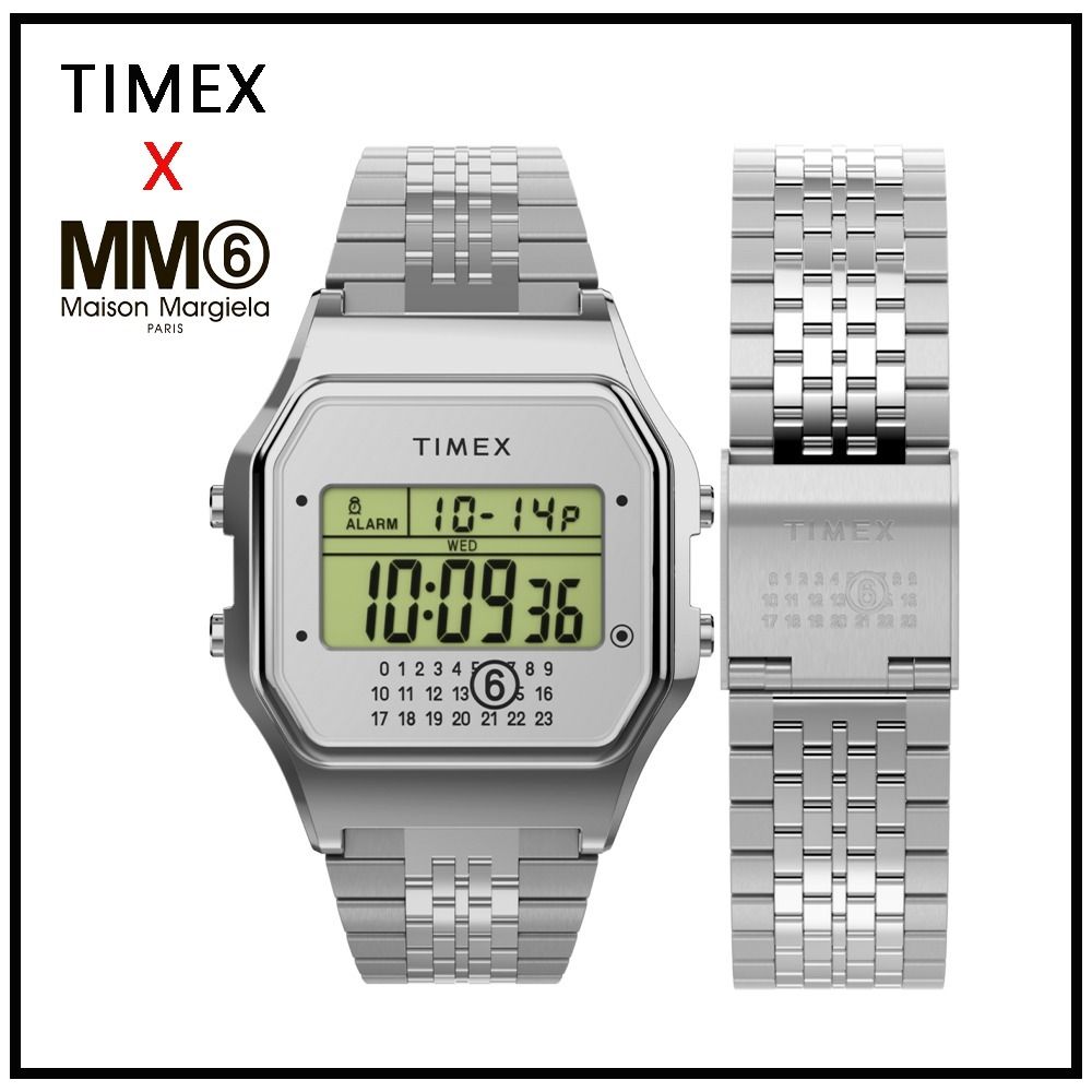 Timex x MM6 Maison Margiela】☆36mm Stainless Bracelet☆ (MM6