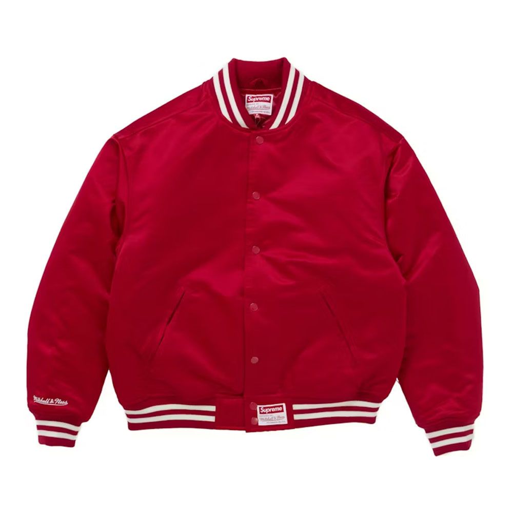 本物保証 /関税・送料無料】Supreme x Mitchell & Ness Jacket