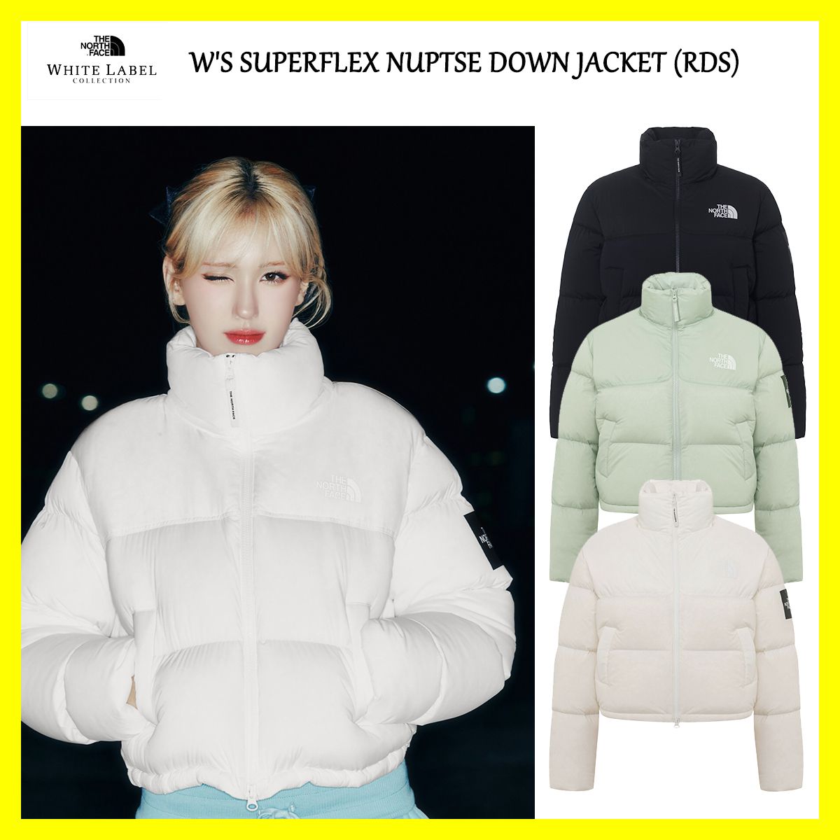 24新☆THE NORTH FACE☆W'S SUPERFLEX NUPTSE DOWN JACKET (RDS) (THE