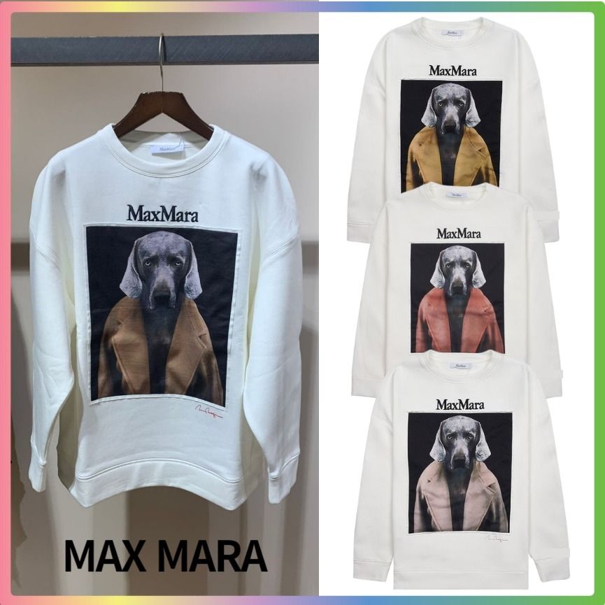 Max Mara]24FW☆マックスマーラ BACCO ロゴ スウェット☆ (Max Mara