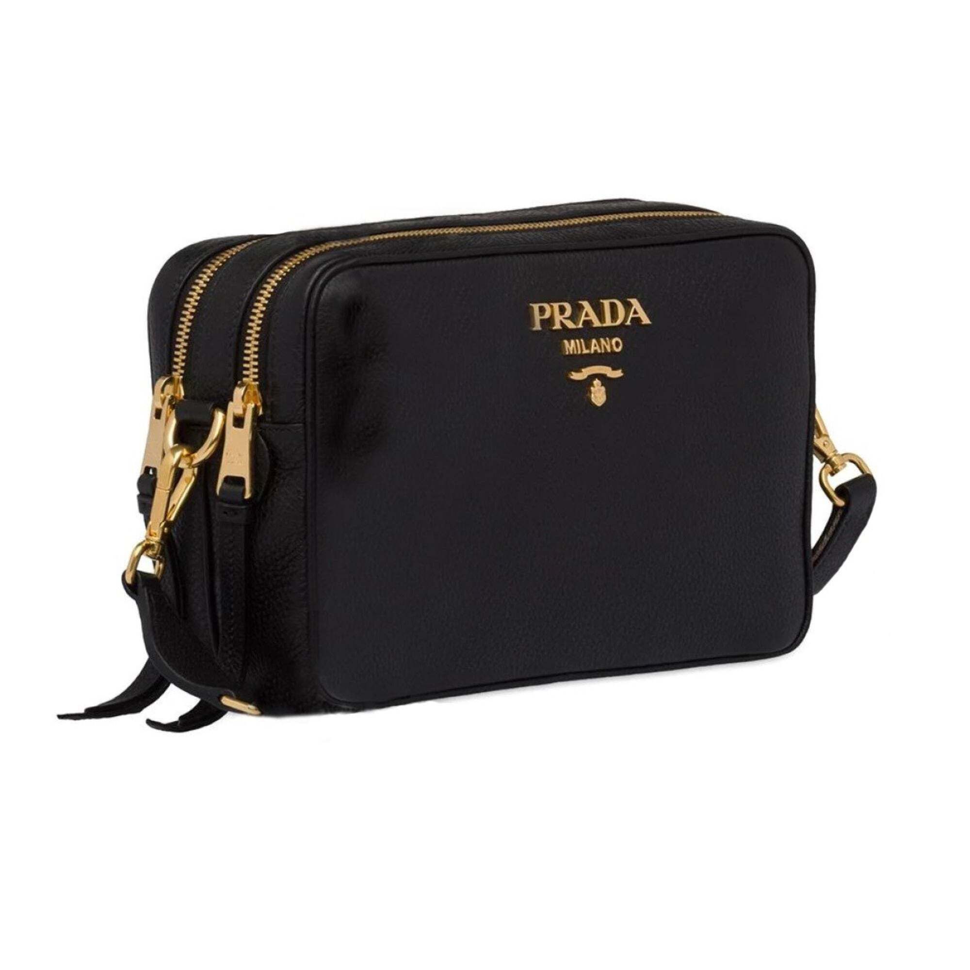 ロングセラー【PRADA】プラダ ダブルジップ ショルダーバッグ (PRADA