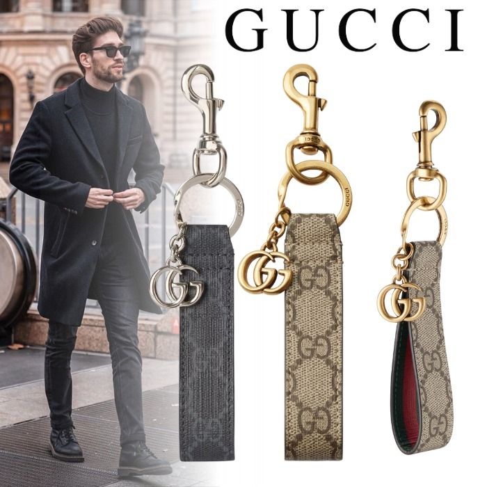 ◇国内直営◇【GUCCI】ダブルG GG キーチェーン キーチャーム (GUCCI