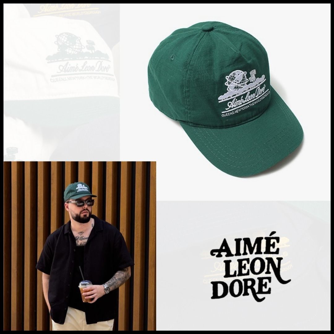 AIME LEON DORE ♢ Unisphere Hat Botanical green (AIME LEON DORE