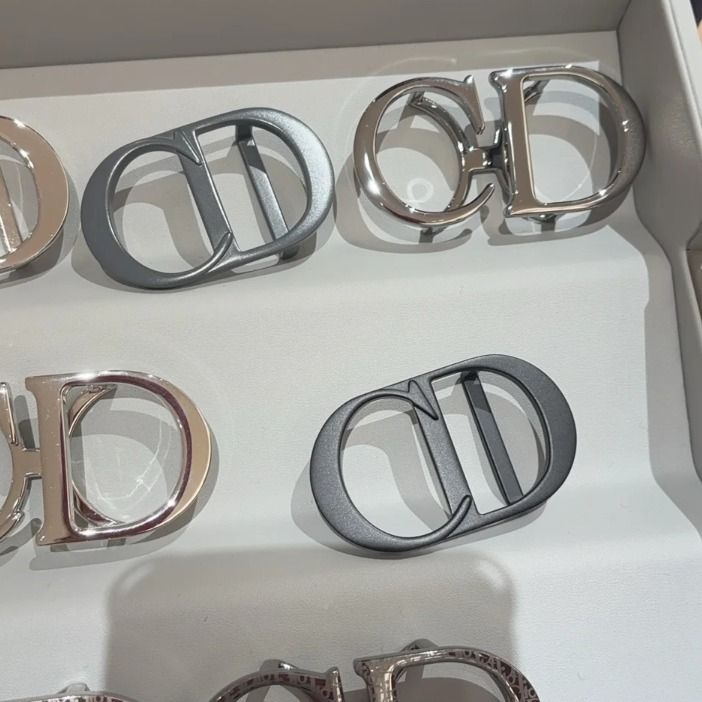 DIOR リバーシブル ベルトストラップ & CD Icon ベルトバックル (Dior
