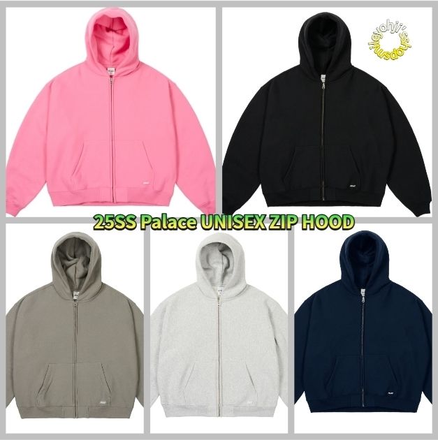 ☆25SS WEEK6☆Palace UNISEX ZIP HOOD (Palace Skateboards/パーカー