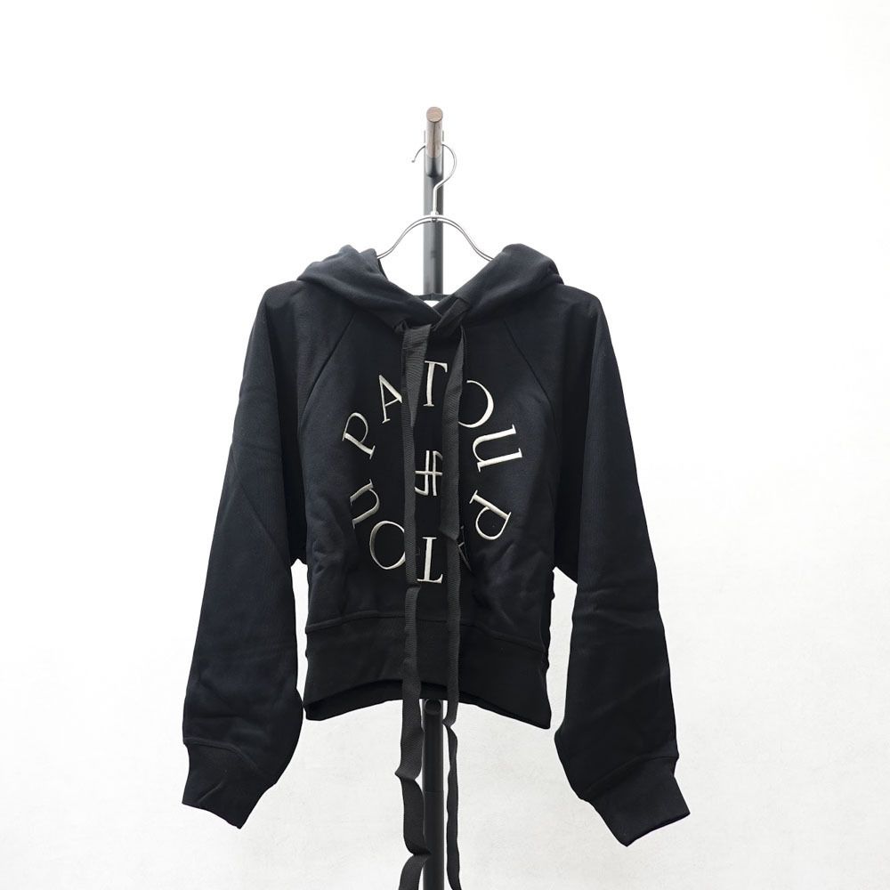 PATOU パトゥ オーガニックコットン ロゴ フーディ パーカー (PATOU