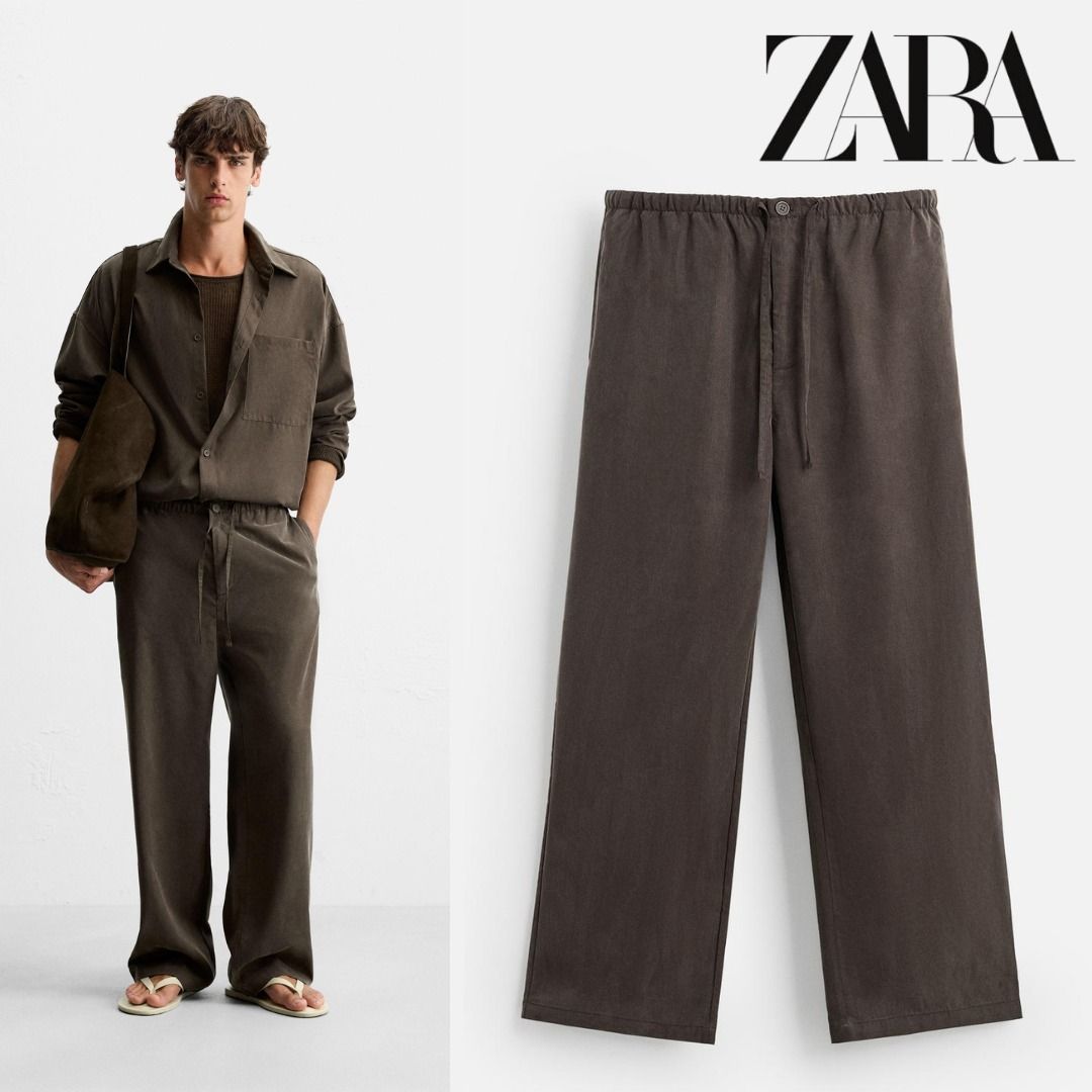 ZARA］フルイドリラックスフィットパンツ (ZARA/スラックス) 1437/306