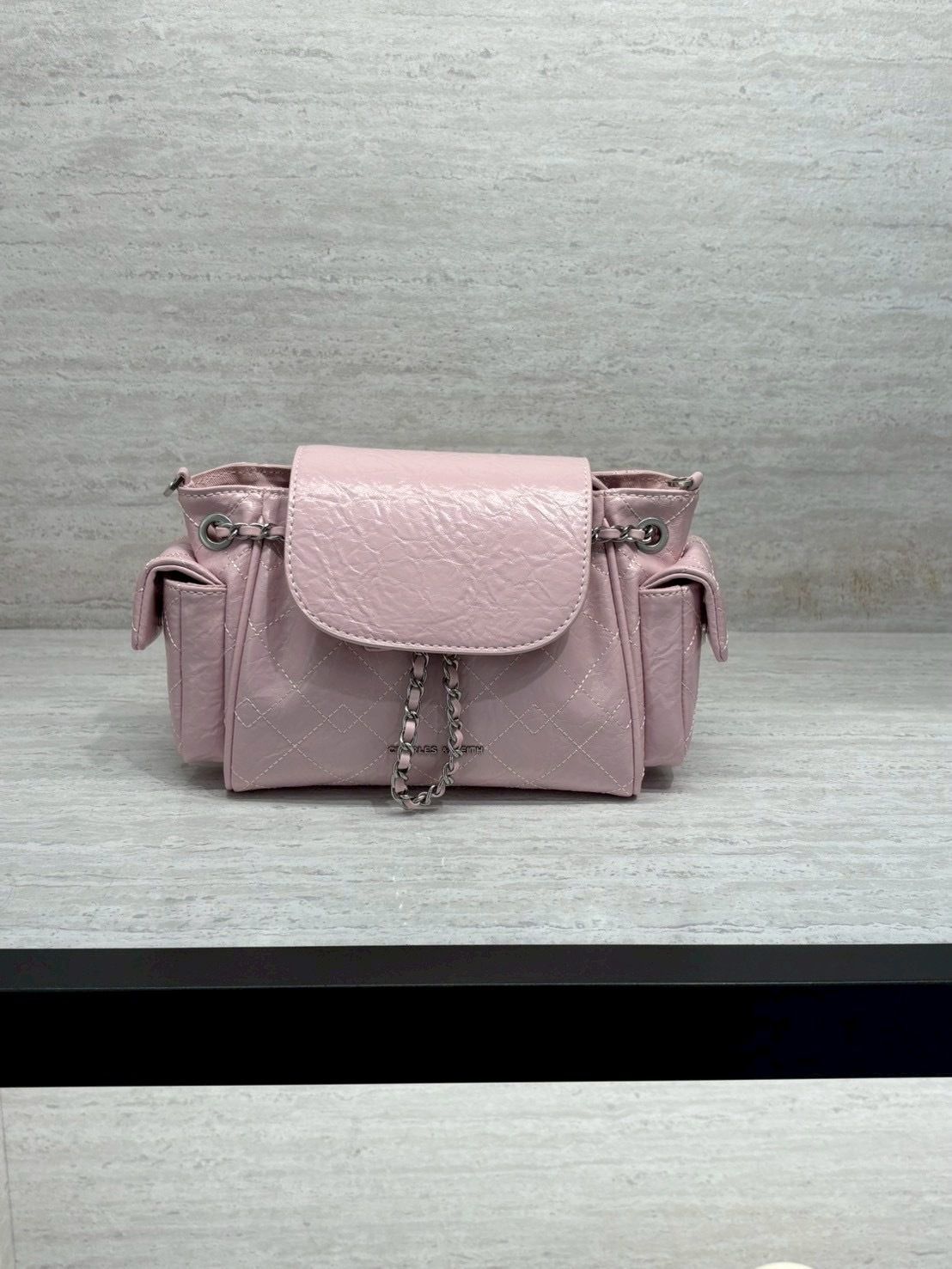 台湾 CHARLES&KEITH Duo デュアルパーパス バックパック