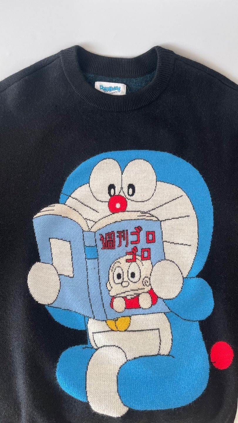 PALACE × ドラえもん】コラボ KNIT BLACK- 25FW☆限定 (Palace