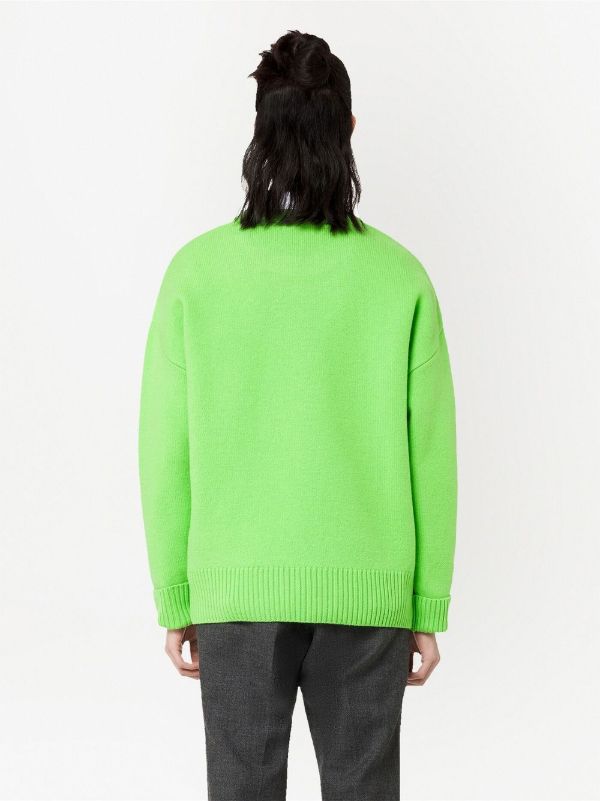 AMI Paris Ami De Coeur セーター | グリーン | FARFETCH JP