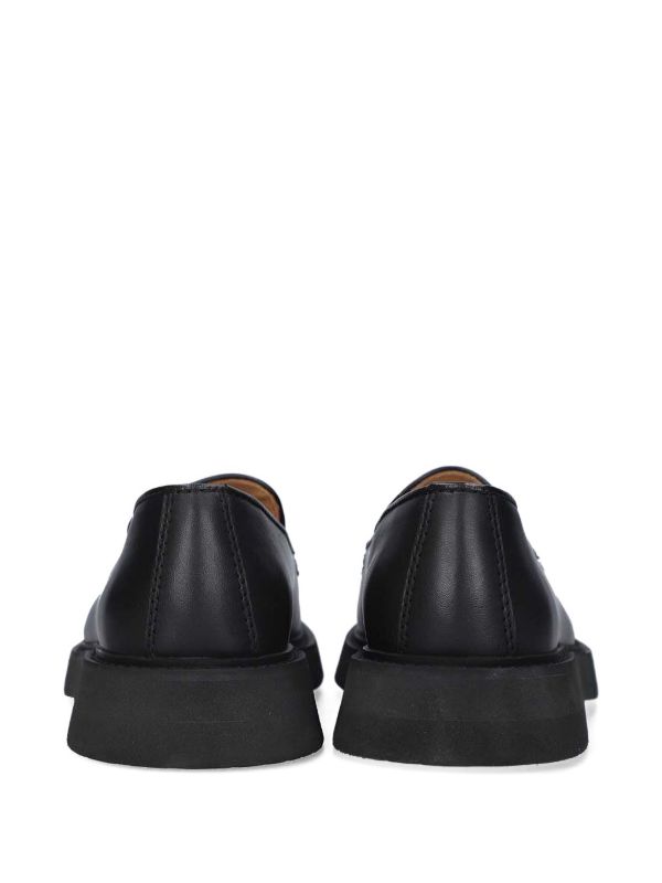 A.P.C. レザーローファー | ブラック | FARFETCH JP