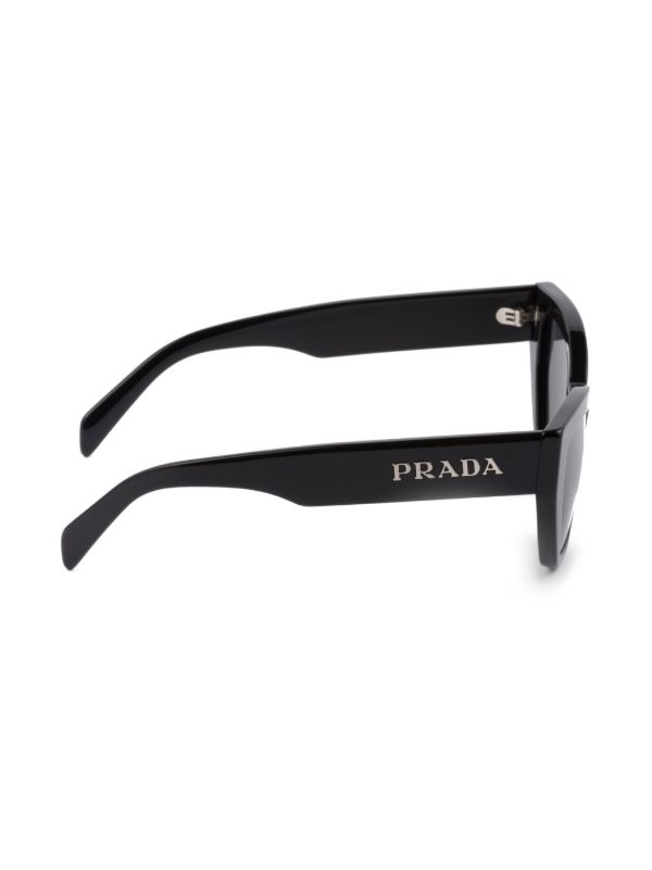 Prada Eyewear キャットアイ サングラス | ブラック | FARFETCH JP