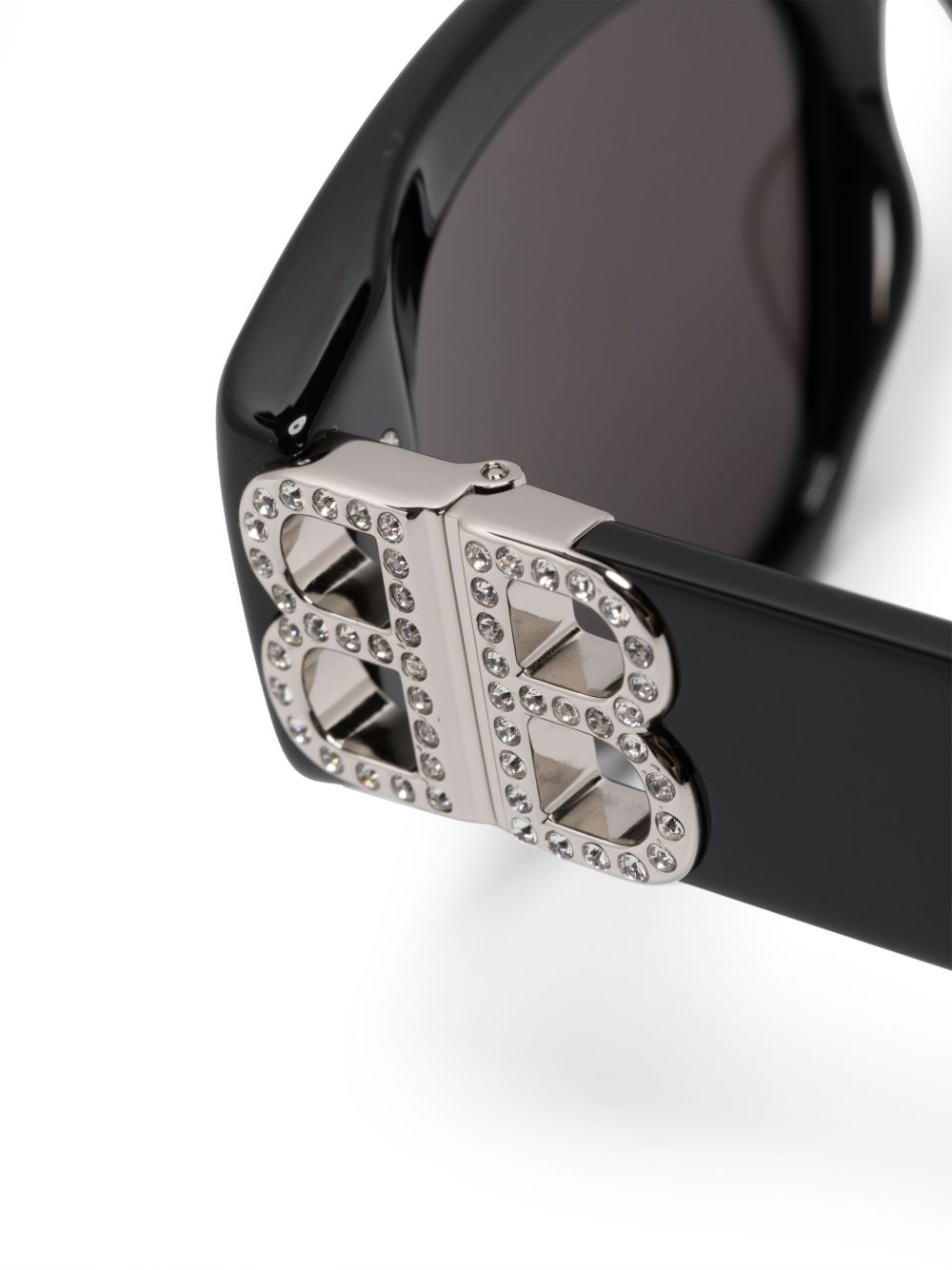 Balenciaga Eyewear キャットアイ サングラス | ブラック | FARFETCH JP