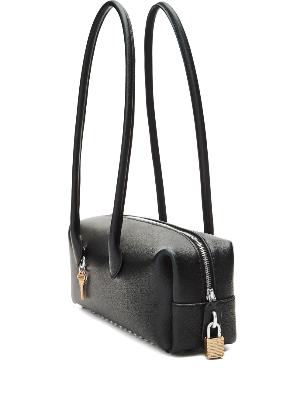 Alexander Wang Medium Roux key-charm Shoulder Bag | Black | FARFETCH