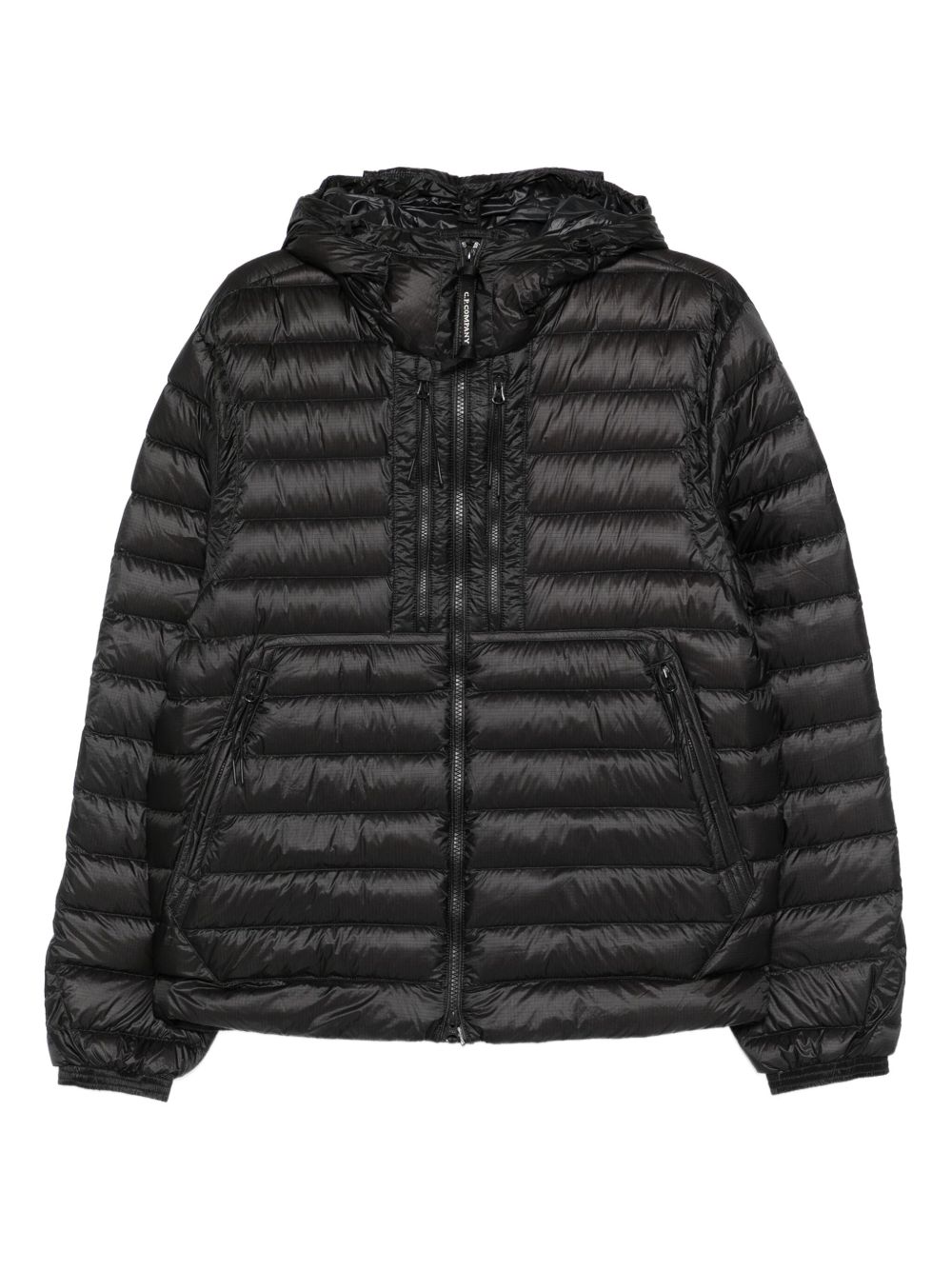 C.P. Company D.D Shell Hooded Quilted Jacket | Black | FARFETCH