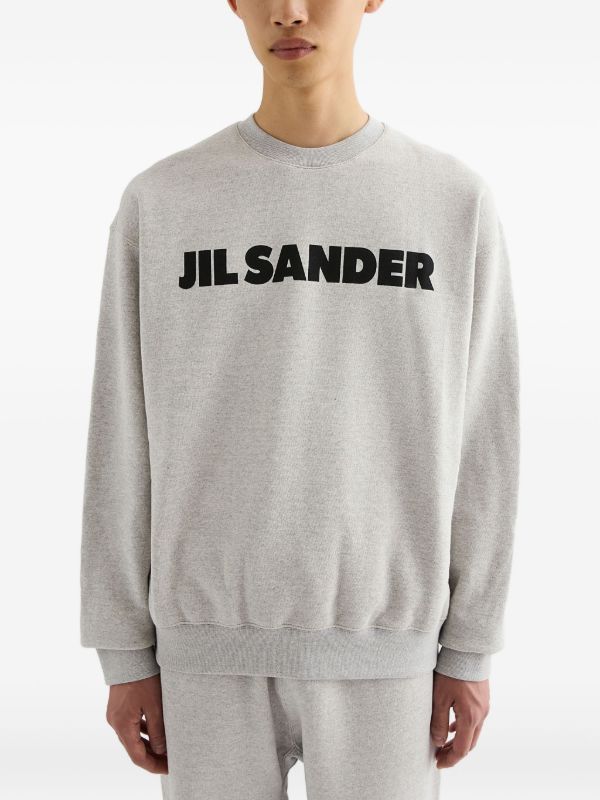 Jil Sander ロゴ スウェットシャツ | グレー | FARFETCH JP