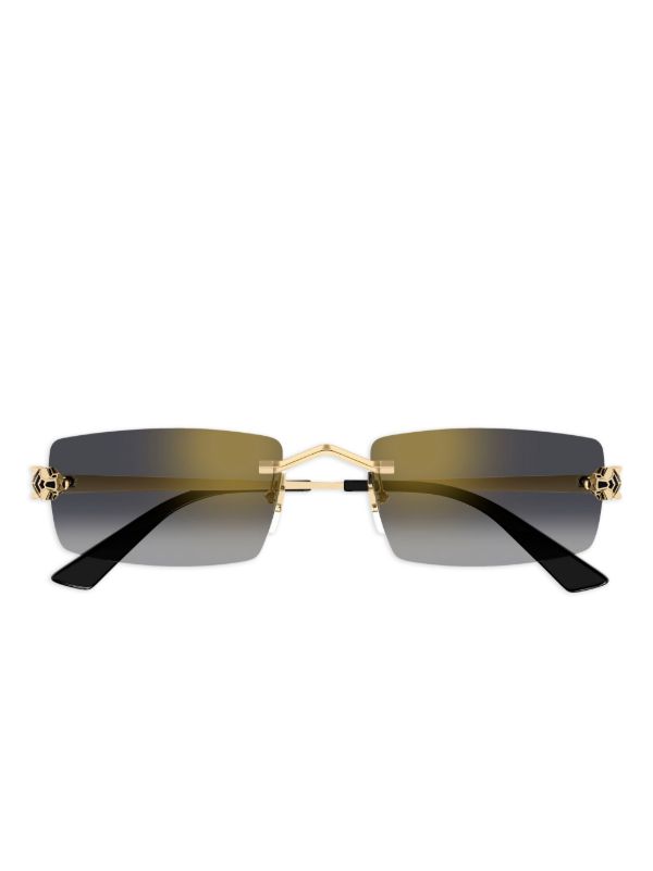 Cartier Eyewear パンテール ドゥ カルティエ サングラス | ゴールド