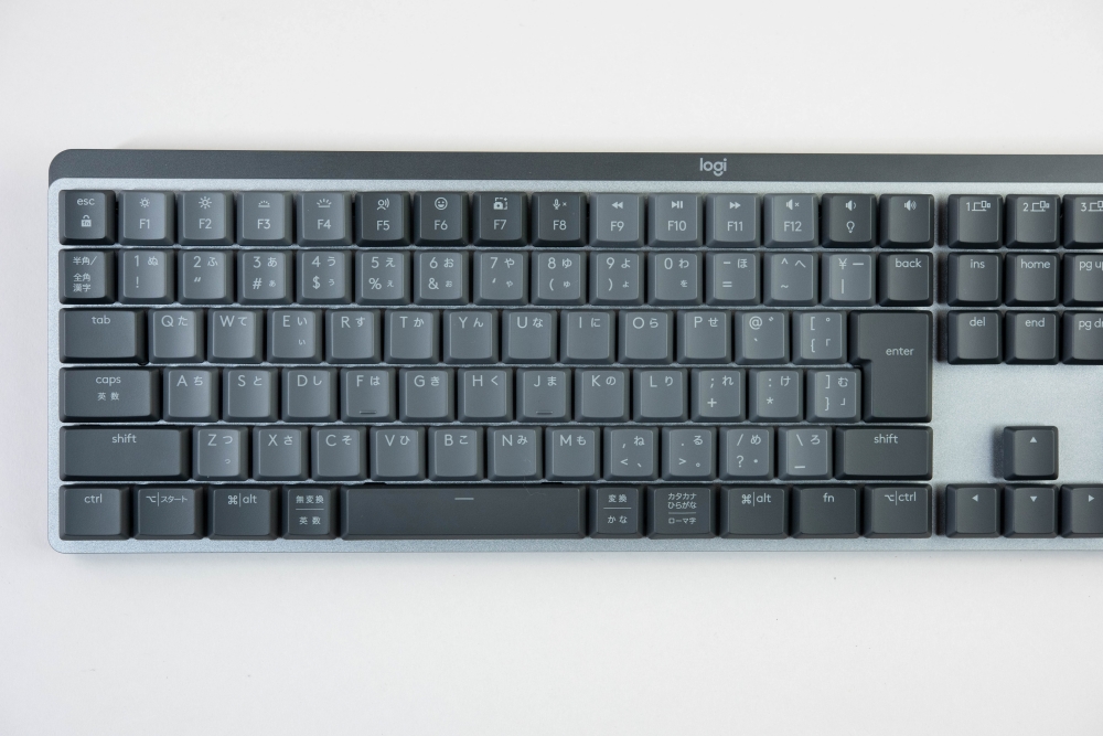メカニカルキーボードなのにスタイリッシュ、ロジクール「MX