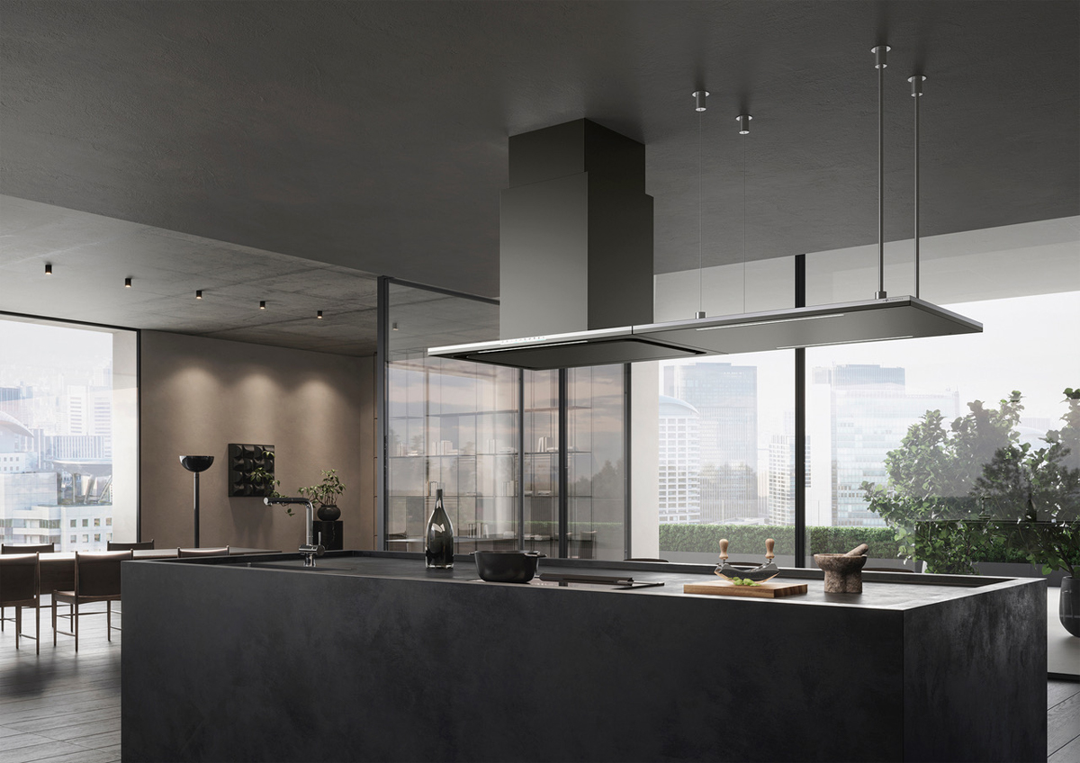 総幅1800mmのワイドなレンジフード | 日経クロステック（xTECH）