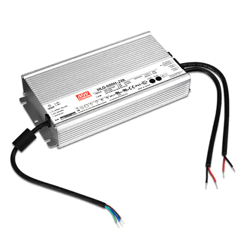 600W 24VDC Mean Well LED Transformer for Constant Voltage