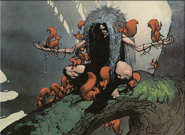 錯乱した隠遁者 / Deranged Hermit | Magic: the Gathering MTG カード