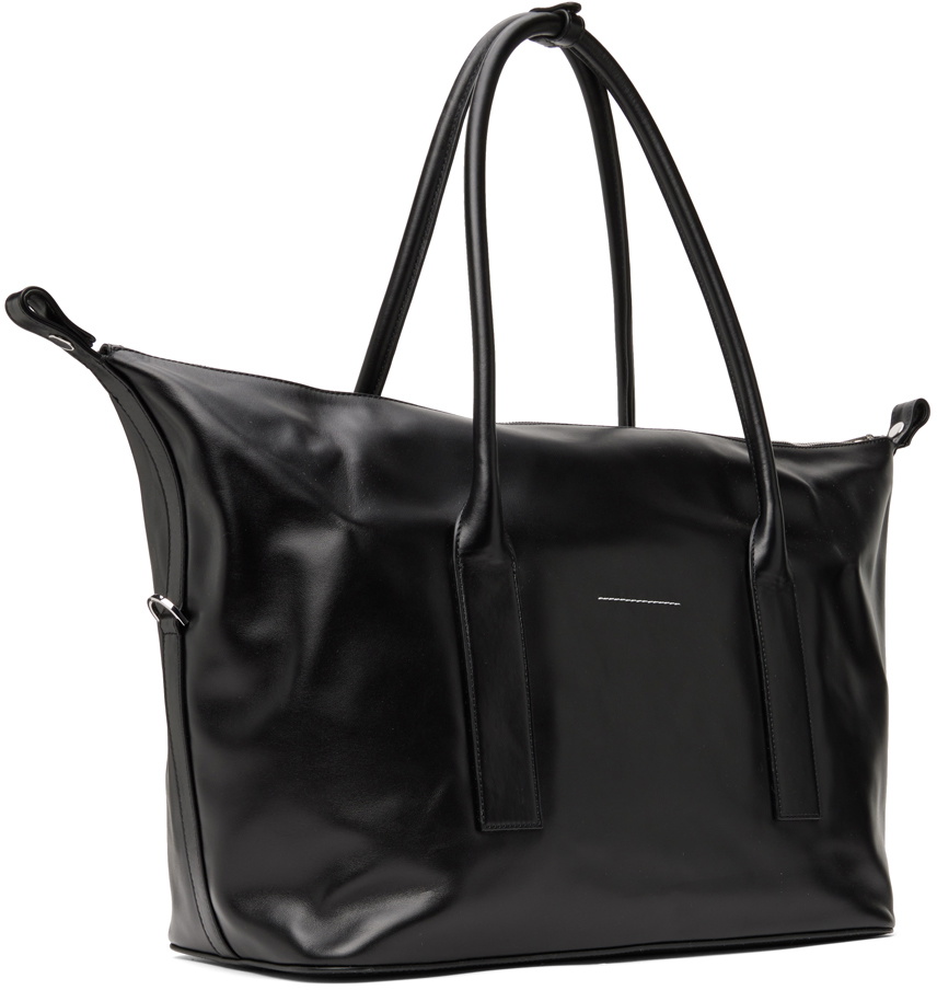 MM6 Maison Margiela Black Weekender Bag MM6 Maison Margiela