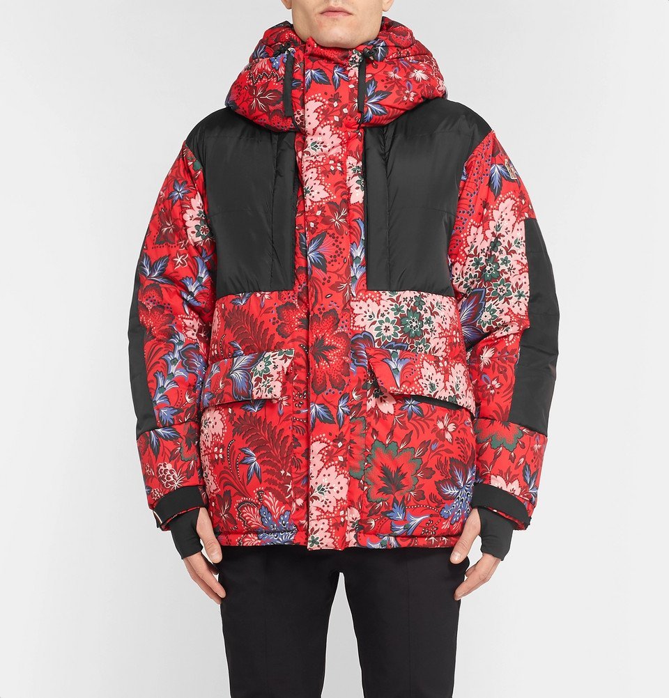 Moncler Genius - 3 Moncler Grenoble Girdwood Floral-Print Quilted
