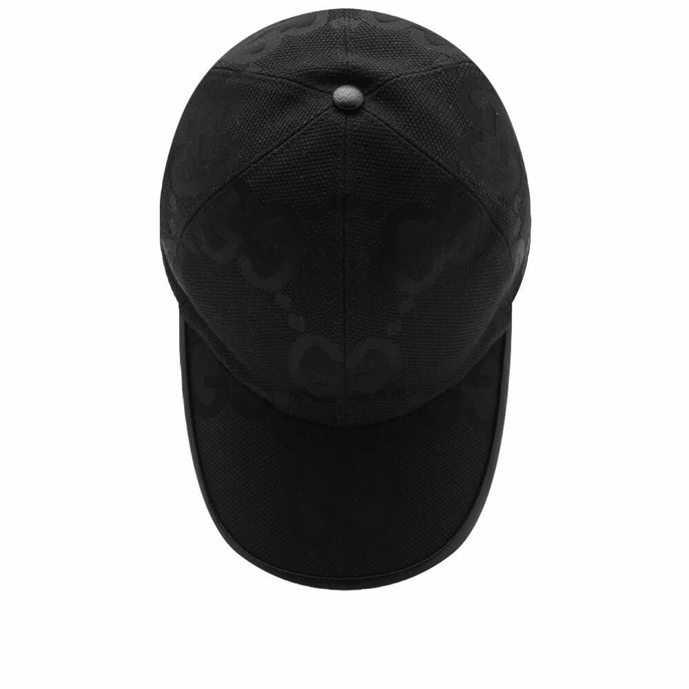 Gucci Men's Tonal Jumbo GG Cap in Black Gucci