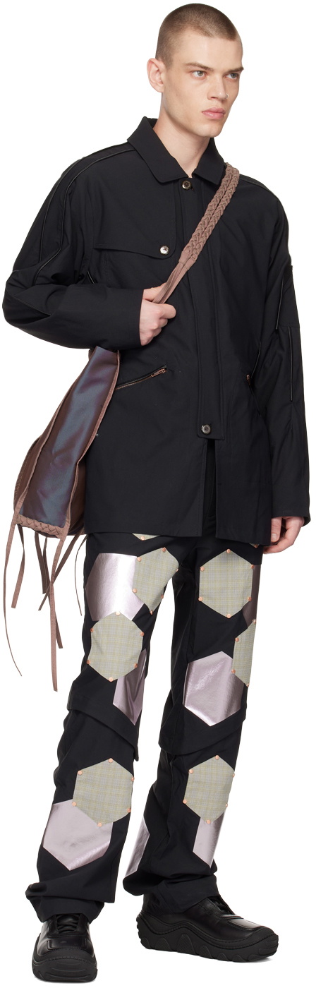 Kiko Kostadinov Black McNamara Uniform Coat Kiko Kostadinov