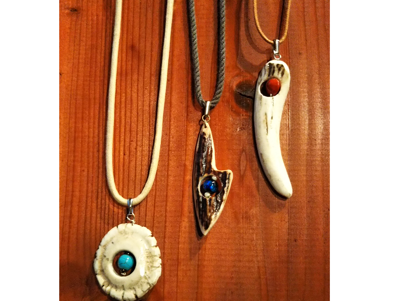 鹿ツノをもっと身近に♪】鹿ツノででハンドメイトのネックレス作り